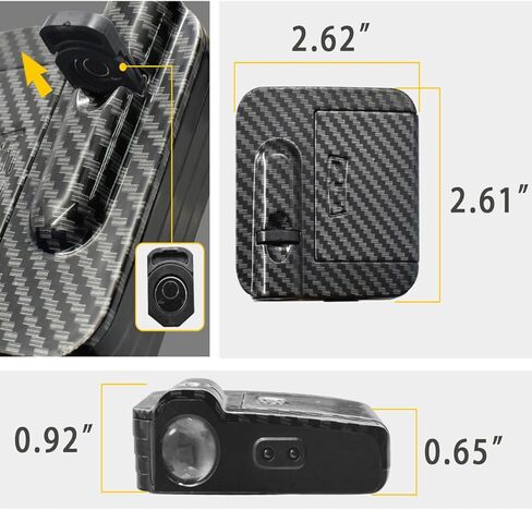 Car LED Angel Wing Door Light Projector, No Need for Punching Installation (Logo 1) in Saudi Arabia