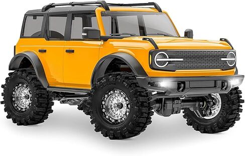 عجلات وإطارات Beadlock مقاس 1.3 بوصة لزاحف SCX24 TRX4M 1/18 1/24 RC - إطارات CNC من الألومنيوم، إطارات مطاطية مع حشوات إسفنجية، أجزاء مطورة (فضي) in Kuwait