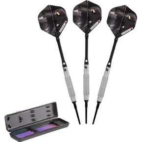 Elkadart Wizard 80% Tungsten Soft Tip Darts with Storage/Travel Case