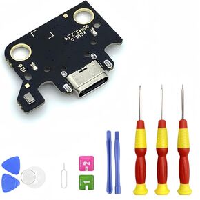Tab A7 10.4 T500 USB Charging Port Flex Cable Replacement for Samsung Galaxy A7 T505 USB Type-C Charger Dock Board Flex Connector Port with Repair Toolkits SM-T500 SM-T505, SM-T500-WCGF
