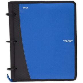 Five Star Flex Hybrid NoteBinder, 1 Inch Ring Binder, Notebook and Binder All-in-One, Cobalt (73418)