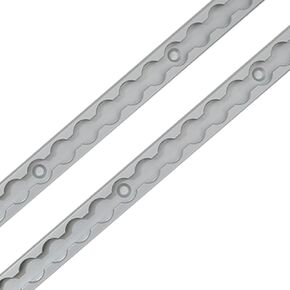 Boxer 2 Pack 4ft Silver L Track - Tie Down System Trailer, Vans, Trucks, Motorcycles, ATV, UTV – L Track Airline Track Style