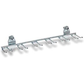Triton Products Multi-Prong Tool Holder Pegboard Hook, 8 1/8 Inch, Silver, 5 Count