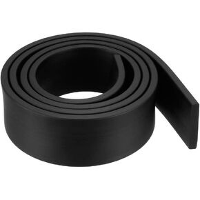 uxcell Solid Rectangle Rubber Seal Strip 15mm Wide 10mm Thick, 1 Meter Long Black