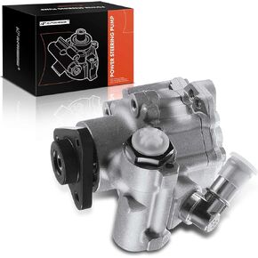 A-Premium Power Steering Pump Compatible with BMW 323i 1999-2000, 325i 2001, 328i 1999, 330i 2001, 525i/530i 2001-2003, 528i 1997-2000, 2.5L 2.8L 3.0L, Replace # 32411097149, 21-5065