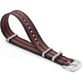 Onthelevel 20mm 22mm Watch Strap for Men Women - Premium Waterproof Ballistic Nylon Watch Band with Multiple Colorways