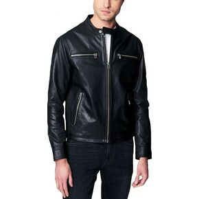 [BLANKNYC] mens Quick Action Suede Bomber Leather Jacket, Modern Interpretation of American Classics