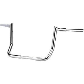 14" Rise Ape Hanger Handlebar 1.25" Fat 1" Clamp Handle bar Motorcycle Miter Meathook Bars Replacement for Harley Touring Model 1986-2023 Street Glide Electra Glide Classic Ultra Limited