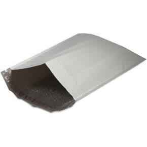 Fosmon #6 Poly Bubble Mailer 12.5 x 16 (10 Pack), Extra Wide Padded Shipping Envelopes, White