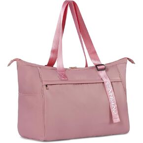 CANWAY Large Travel Tote Bag - Weekender Duffle Bag for Women, Carry on Duffel Bag with Multi Pockets for Travel/Shop/Gym in Kuwait