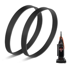 نمط 160 حزام بديل لنفق الهواء التجاري Hoover 13 مكنسة كهربائية مستقيمة C1703900 ومكنسة كهربائية Windtunnel Supreme، استبدال الأجزاء 40201160 (عبوة من قطعتين) in Kuwait