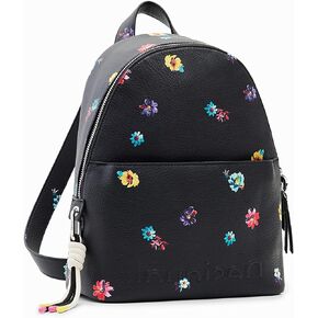 Desigual Women's Accessories PU Backpack Mini, Black, One Size