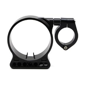 Motorcycle 39mm Side Mount Speedometer Relocation Bracket for 1995-2014 Harley Sportster XL883 XL1200 Odometer Tachometer Fork Tuber Mounting CNC Aluminium Black