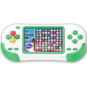 Handheld Games for Kids with Built in 220 16 Bit Games Player Toy 3.0 Inches Display Rechargeable Birthday Christmas Party Gift (Blue)
