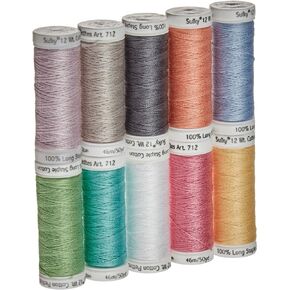 Sulky 712-33 Spring Collection Crossroads Cotton Petites 12 Weight , 10 Pieces Per Pack , Multicolor
