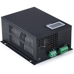OMTech 60W Laser Power Supply for CO2 Laser Engravers & Cutters, Digital Power Supply with Real Time Display Safety Protection, MYJG-60 Power Supply for 40W 50W 60W Laser Tube Laser Engraving Machines