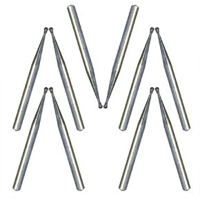 Lotatheta 10 pcs Diamond Engraving Tip Bit Carve Head for Replacing Tip Electric Micro Engraver Pen Carve Engraving Tool Replacement