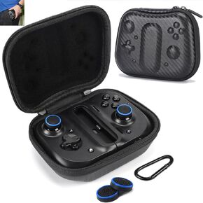 Slim Travel Case for Razer Kishi/Gamevice Updated Mobile Gaming Controller with Thumb Sticks,Hook Black(Two Style) (Stripe-Black) in Kuwait