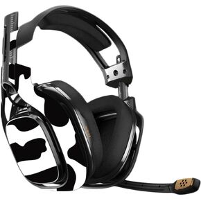 MightySkins Skin Compatible with Astro A40 3rd Generation Gaming Headset - Cow Print Protective, Durable, and Unique Vinyl Decal wrap Cover Easy to Apply, Remove, and Change Styles Made in The USA