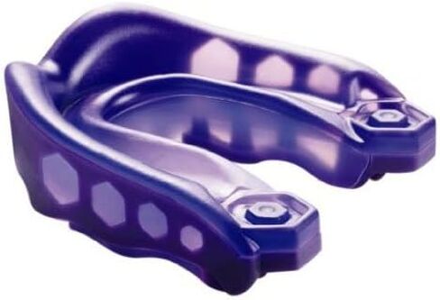 Shock Doctor Gel Max Strapless Mouth Guard - Youth - Purple in Saudi Arabia