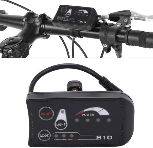 دراجة الكمبيوتر دراجة الكمبيوتر شاشة LED لوحة التحكم، S810 دراجة كهربائية LED لوحة العرض Ebike عرض سكوتر محرك عرض لوحدة تحكم JN لمحرك الدراجة الكهربائية Pasion in Saudi Arabia