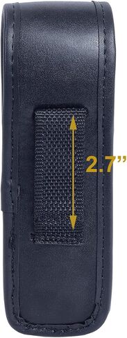 TAFTACFR Molded Flashlight Pouch Tactical Flashlight Holster with Hidden Snap Flash Light Case for Duty Belt in Saudi Arabia