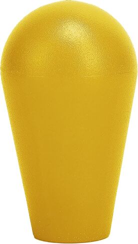 Ellipse Joystick Ball Top Handle Rocker | M6 Oval Arcade Game DIY Parts Replacement(52*30mm) Yellow in Saudi Arabia
