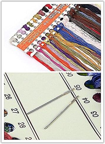 CaptainCrafts New Cross Stitch Kits Embroidery Kit Full Range Various Flower Types Round Pattern Printed and Unpreprint Fabrics Kits for Adults Beginners (Stamped 11CT, Iris) in Saudi Arabia