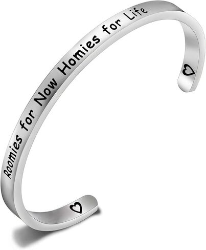 PLITI Roomie Gift Roommate Birthday Gifts College Roommate Gift Apartment Roomie Gift Friendship Gift Back to School Gift Roomies for Now Homies for Life Bracelet for Roommates in Saudi Arabia