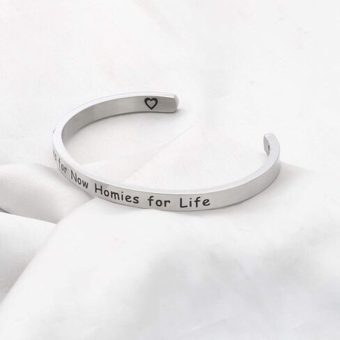 PLITI Roomie Gift Roommate Birthday Gifts College Roommate Gift Apartment Roomie Gift Friendship Gift Back to School Gift Roomies for Now Homies for Life Bracelet for Roommates in Saudi Arabia