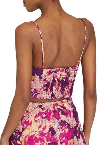 Club Monaco Women's Linen Blend Shell Top in Saudi Arabia