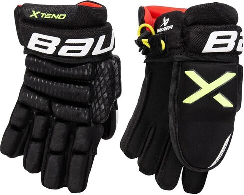مجموعة أدوات الحماية للمبتدئين من Bauer Vapor X-Tend Youth Hockey Ice، مقاس قابل للتعديل، قفازات، سراويل، وسادات الكتف، وسادات الساق، وسادات الكوع، للأعمار من 3 إلى 9 سنوات in Kuwait