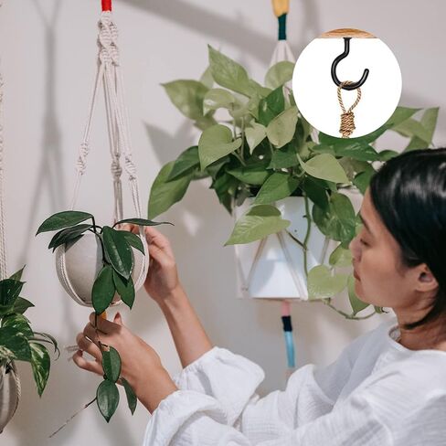 30 قطعة من خطافات الأكواب، خطاطيف تعليق السقف، خطافات كأس المسمار، خطاطيف تثبيت سوداء شديدة التحمل، حامل خطاف للأكواب للتعليق، مفتاح كوب الشاي، للاستخدام الداخلي والخارجي in Kuwait