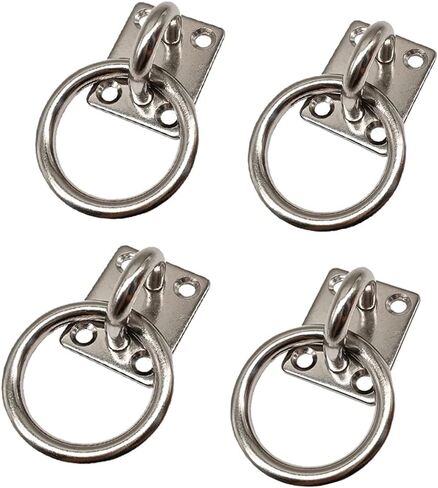 سقف هوك وسادة العين لوحة 304 الفولاذ المقاوم للصدأ جدار جبل هوك الثقيلة للتعليق (M9) in Kuwait