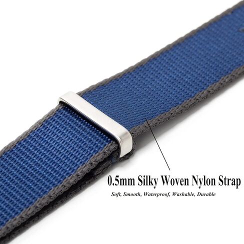 Onthelevel 20mm 22mm Watch Strap for Men Women - Premium Waterproof Ballistic Nylon Watch Band with Multiple Colorways in Kuwait
