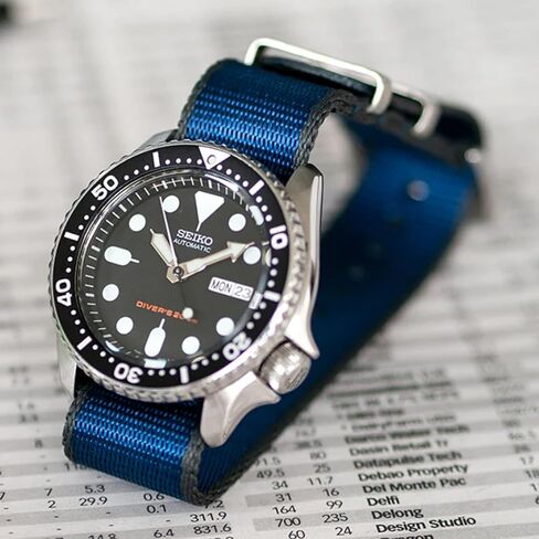 Onthelevel 20mm 22mm Watch Strap for Men Women - Premium Waterproof Ballistic Nylon Watch Band with Multiple Colorways in Kuwait