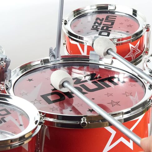 مجموعة طبول للأطفال الصغار من سن 1 إلى 3 فتيات، مجموعة طبول للأطفال، مجموعة طبول موسيقية، ألعاب طبلة جاز للأطفال للأعمار من 1 إلى 3 سنوات in Kuwait