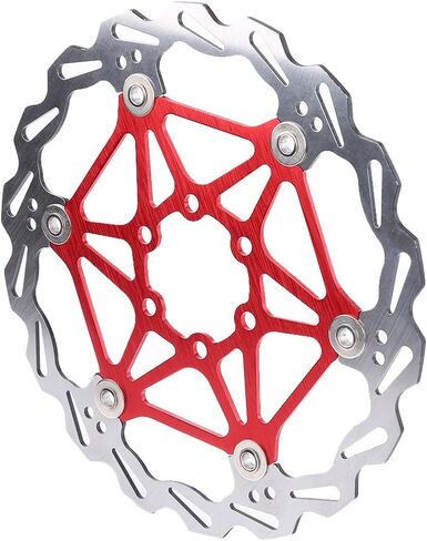Tbest Floating Disc Brake Rotor,160/180/203mm Mountain Bike Type Floating Brake Disc Brake Pad Cycling Accessory for Most Road Bike Mountain Bike BMX MTB in Saudi Arabia