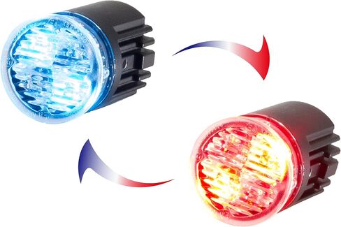 EC01 Hideaway Warning Emergency Strobe Light Surface Mount [SAE class 1] [IP68] for Police and Tow Truck Construction Vehicle Amber in Saudi Arabia