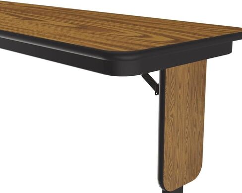 Panel Leg Adj (HPL) Seminar Tables, 18"x72", Black Granite in Saudi Arabia