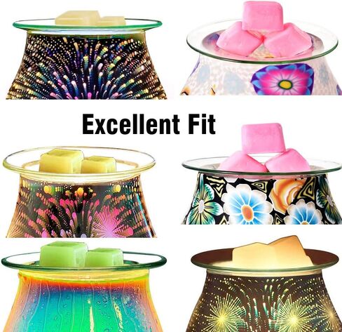 Replacement Oil Warmer Dish for Wax Melt Warmer Bowl Plate Lid Tray for Aroma Therapy Lamp Electric Lamps Oil and Tart Warmers in Saudi Arabia