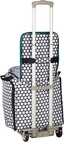 Crafter’s Tote Bag Organizer, Storage Bag for Craft Supply, and Scrapbooking Carrier w/Handle and Wheels in Saudi Arabia