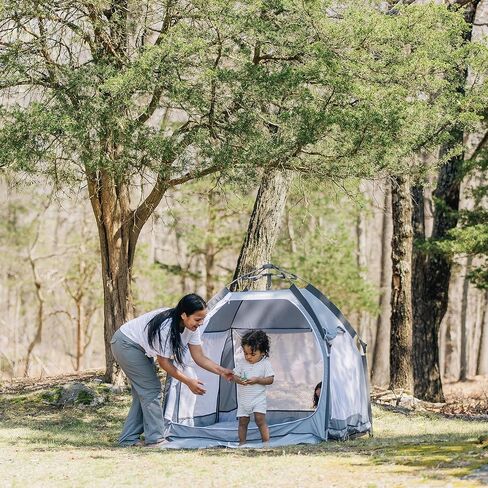 Baby Delight Go with Me Villa Portable Tent and Playard | Kids Tent and Playhouse | Indoor and Outdoor | Blue Wave in Saudi Arabia