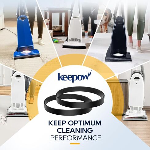 KEEPOW Replacement Belts for Simplicity 4000, 5000, 6000, 7000, 8000, Symmetry Upright Vacuum Series, Replace Part SB6 SB7 (2 Pack) in Kuwait