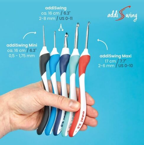 addi Swing Crochet Hooks 4.00mm in Saudi Arabia