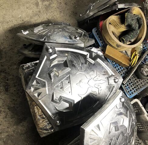 2024 Link Real Hylian Shield Metal Zalde Link Master Shield كامل الحجم زي الدعائم الأزرق in Kuwait