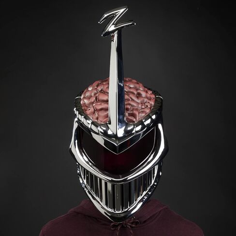 Power Rangers Lightning Collection Lord Zedd Premium Role Play Helmet with Electronic Voice Changer Includes Display Stand Ages 18 and Up in Saudi Arabia