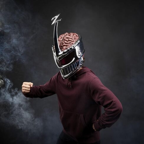 Power Rangers Lightning Collection Lord Zedd Premium Role Play Helmet with Electronic Voice Changer Includes Display Stand Ages 18 and Up in Saudi Arabia