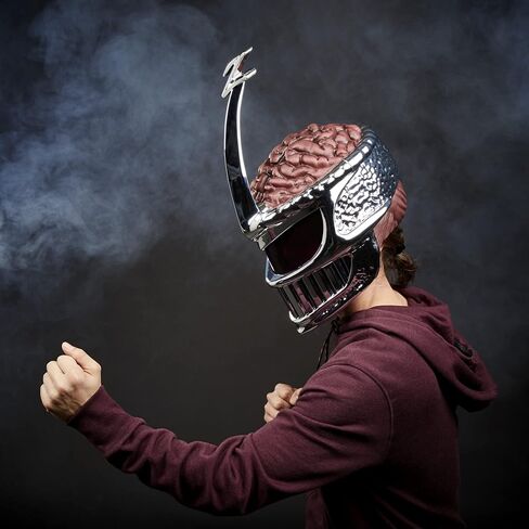 Power Rangers Lightning Collection Lord Zedd Premium Role Play Helmet with Electronic Voice Changer Includes Display Stand Ages 18 and Up in Saudi Arabia