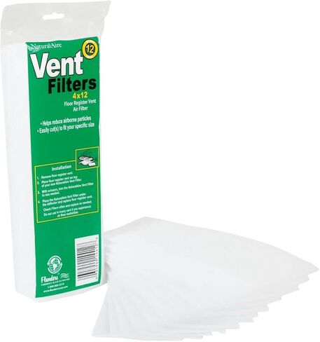 Vent Filter, HVAC Air Vent Filters 4X12 Inches, 12 Pack in Saudi Arabia
